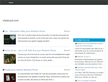 Tablet Screenshot of melarryd.com